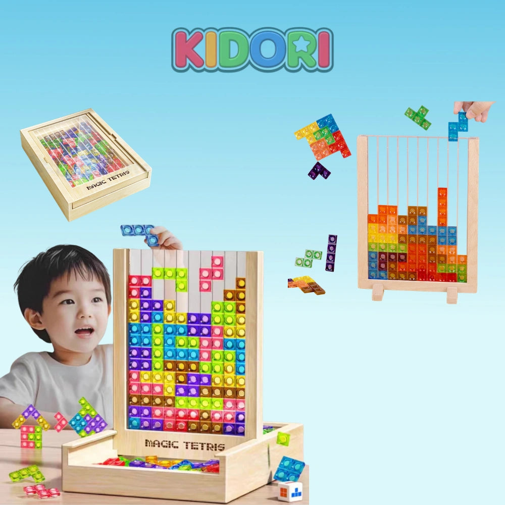 マジックテトリス™★【3D知育パズル】