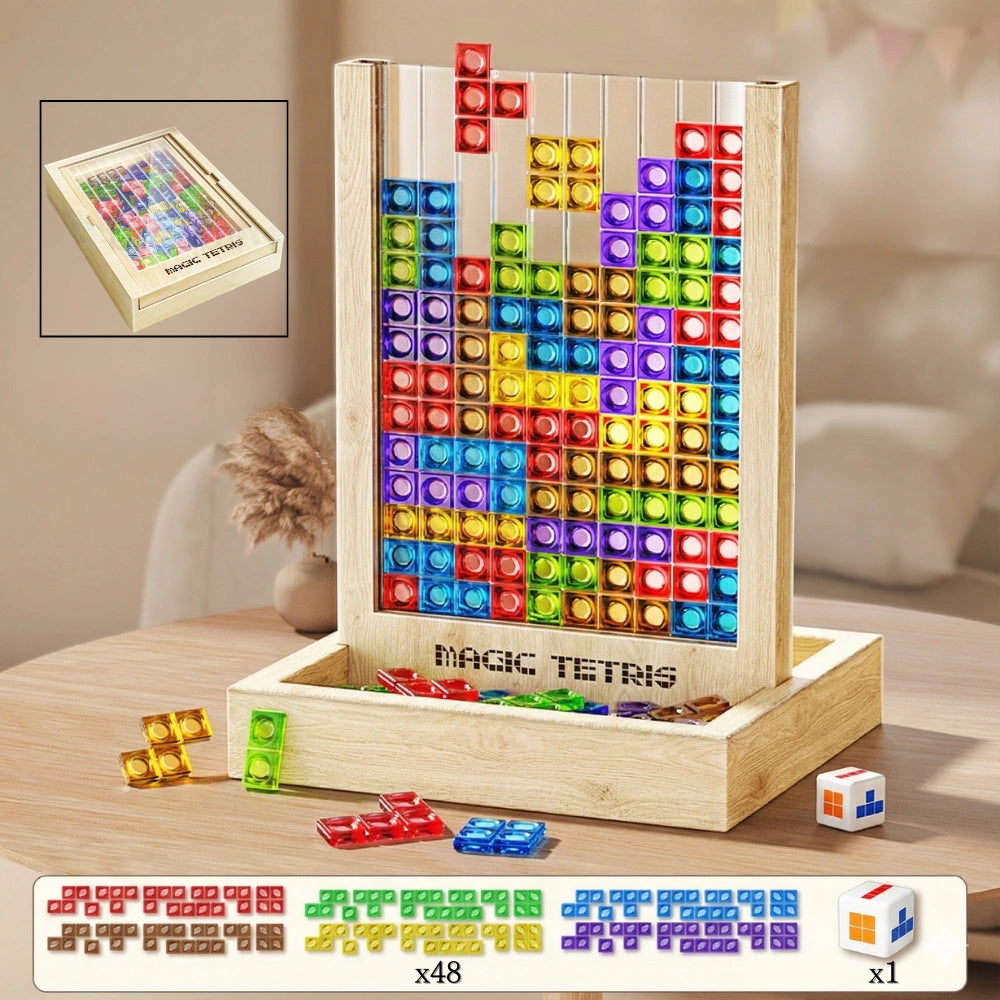 マジックテトリス™★【3D知育パズル】