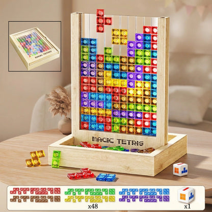マジックテトリス™★【3D知育パズル】