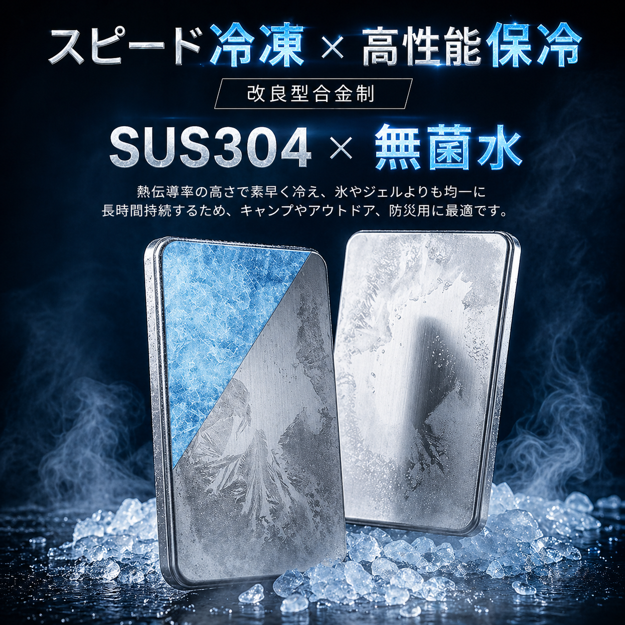 KIDORI™ ステンレス製アイス保冷剤